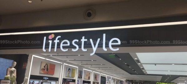 Stock Photo of Lifestyle Store Display Board Type 1