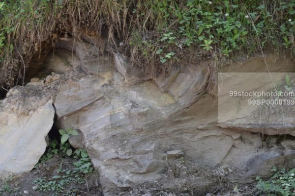 Stock Photo of View of a Rock