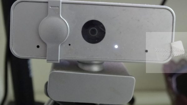 Stock Photo of Close up of Lenovo Webcam 300 HFD