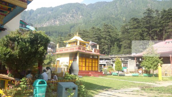 Stock Photo of Side view of  Himalayan Nyinmapa Buddhist Monastery