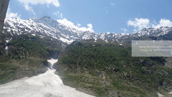 Stock Photo of Snow Hills of Himalayas Type 2