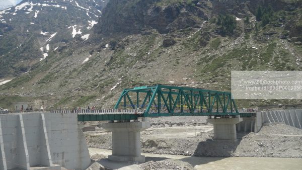 Stock Photo of Bridge at Atal Tunnel North Opening Type 1