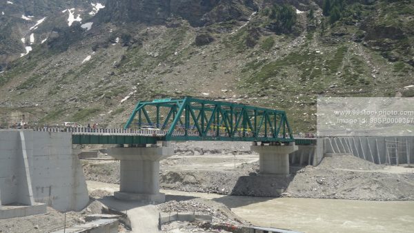 Stock Photo of Bridge at Atal Tunnel North Opening Type 2