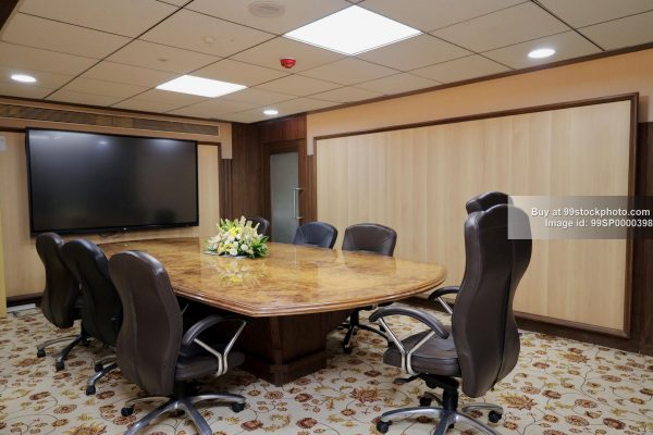 Stock Photo of Board Room with Large TV Type 2| 99 Stock Photo