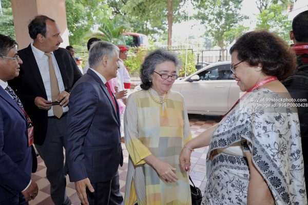 Stock Photo of Zia Mody with Meera Kumar| 99 Stock Photo