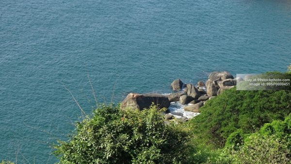 Stock Photo of Distant Sea View with Stones on Island| 99 Stock Photo