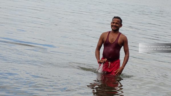 Stock Photo of Fishermen in Backwaters Type 1| 99 Stock Photo